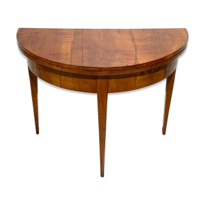 Console Biedermeier demi-lune