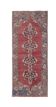 Vintage Turkish Oushak Rug Handwoven 102x237 cm