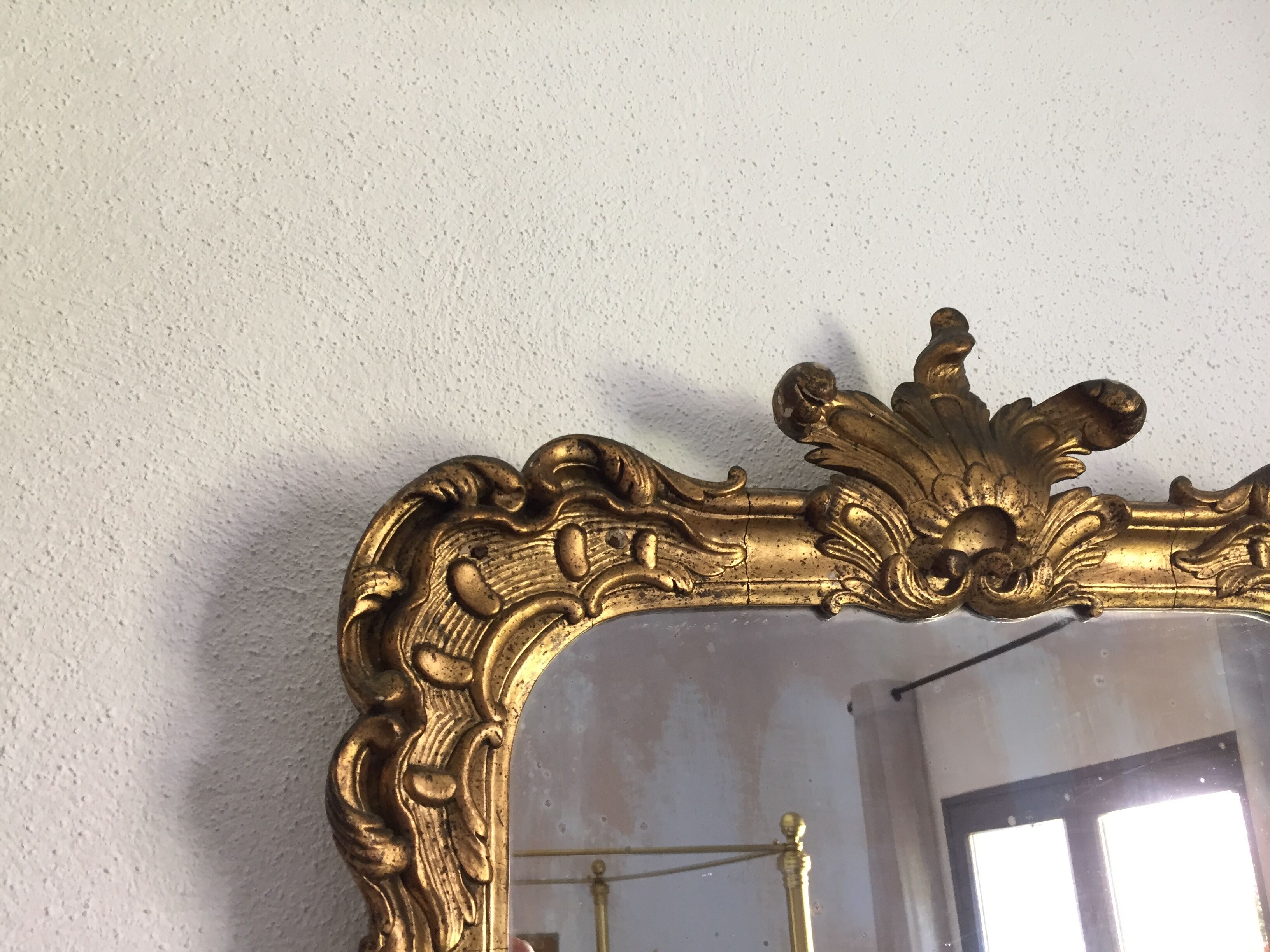 Golden mirror
