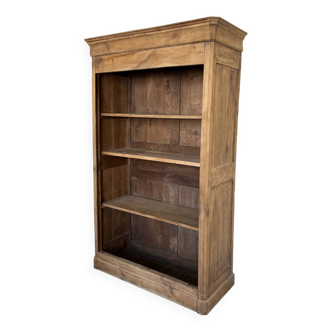 Old solid wood airbrushed wardrobe