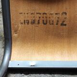 Six Mullca School Chairs 510 feet tapered