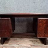 Scandinavian rosewood design desk from Santos circa 1950