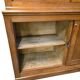 Vintage industrial wooden display cabinet / cupboard / laboratory cabinet