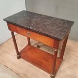 Console dessu marbre d epoque empire
