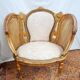 Paire de fauteuils corbeille