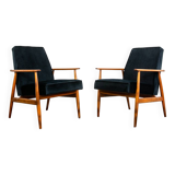 Armchairs by H. Lis, 1960s, Set of 2