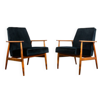 Armchairs by H. Lis, 1960s, Set of 2