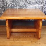 Scandinavian pine coffee table