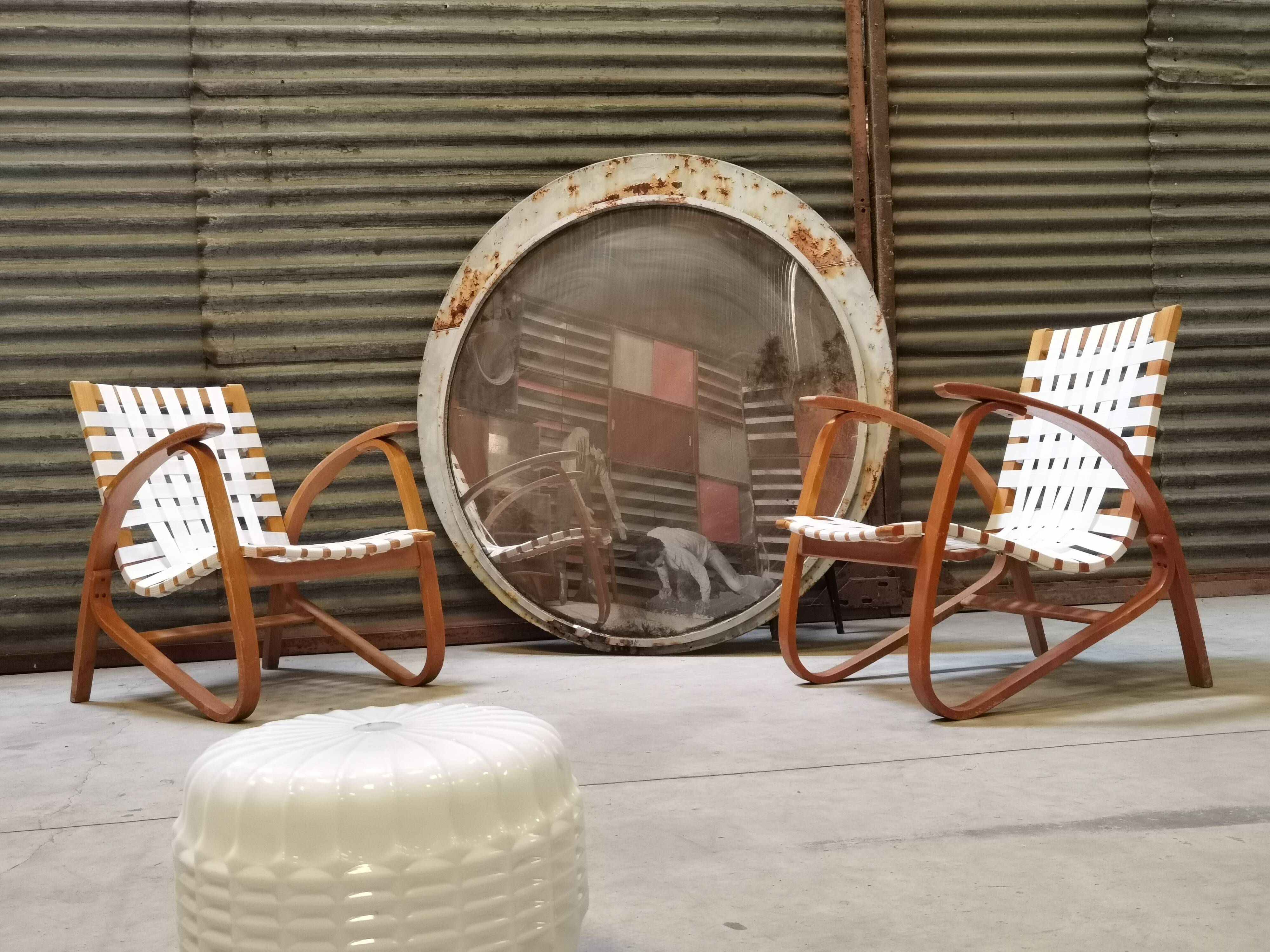 Paire de fauteuils par Jan Vanek pour Up Zavody 1930