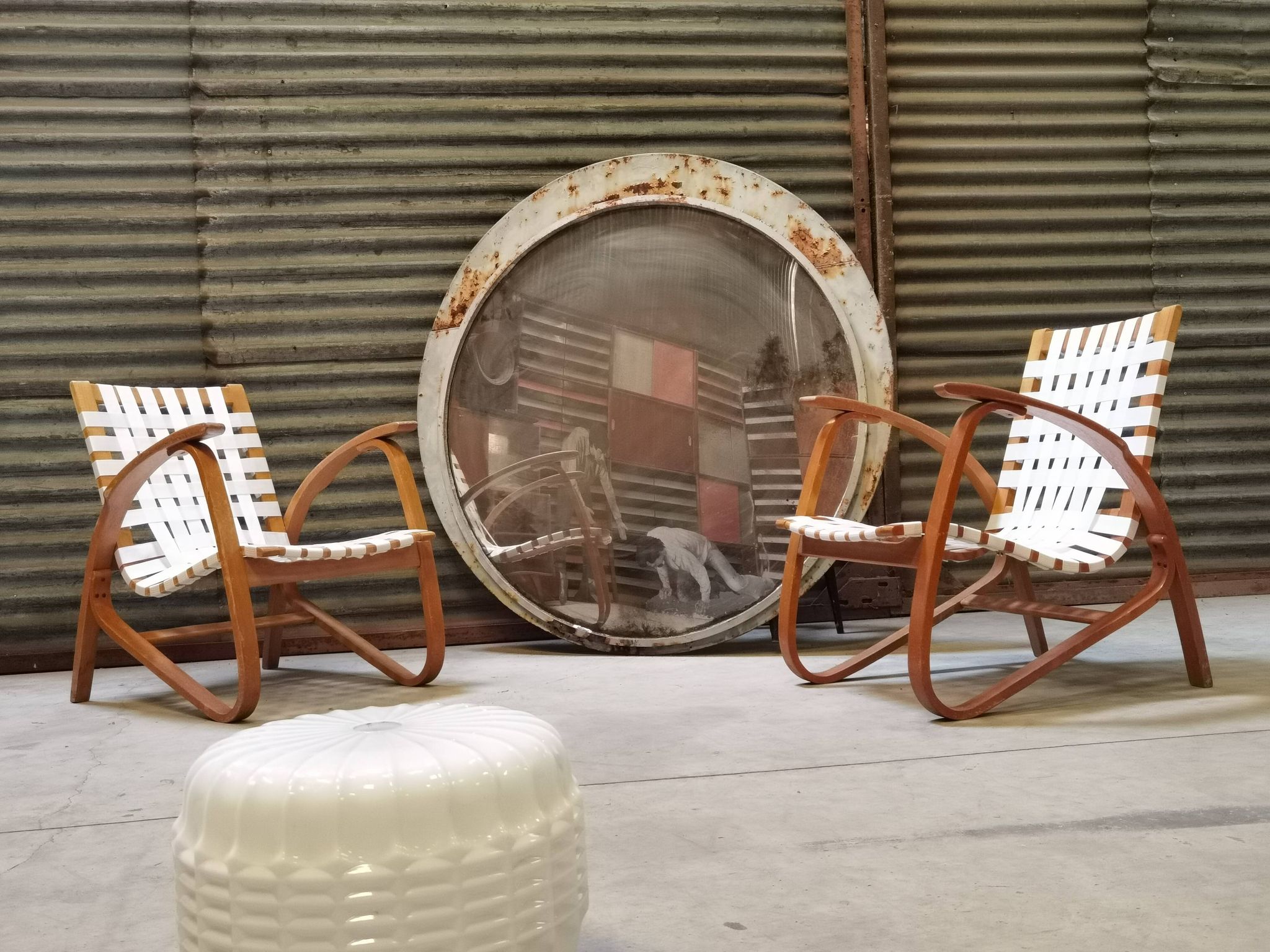 Paire de fauteuils par Jan Vanek pour Up Zavody 1930