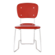 Ensemble de 4 chaises empilables d'Armin Wirth, modèle Aluflex, 1951 Allemagne