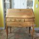 Donkey back office or slope desk, secretary to flap NINETEENTH century Louis XV style