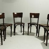 Pub Chairs from Thonet, 1930s, Set of 6, II