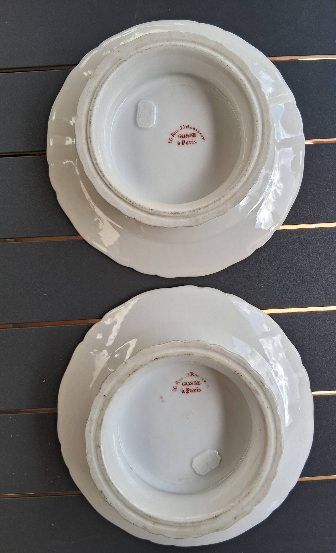 Presentation plates XlX