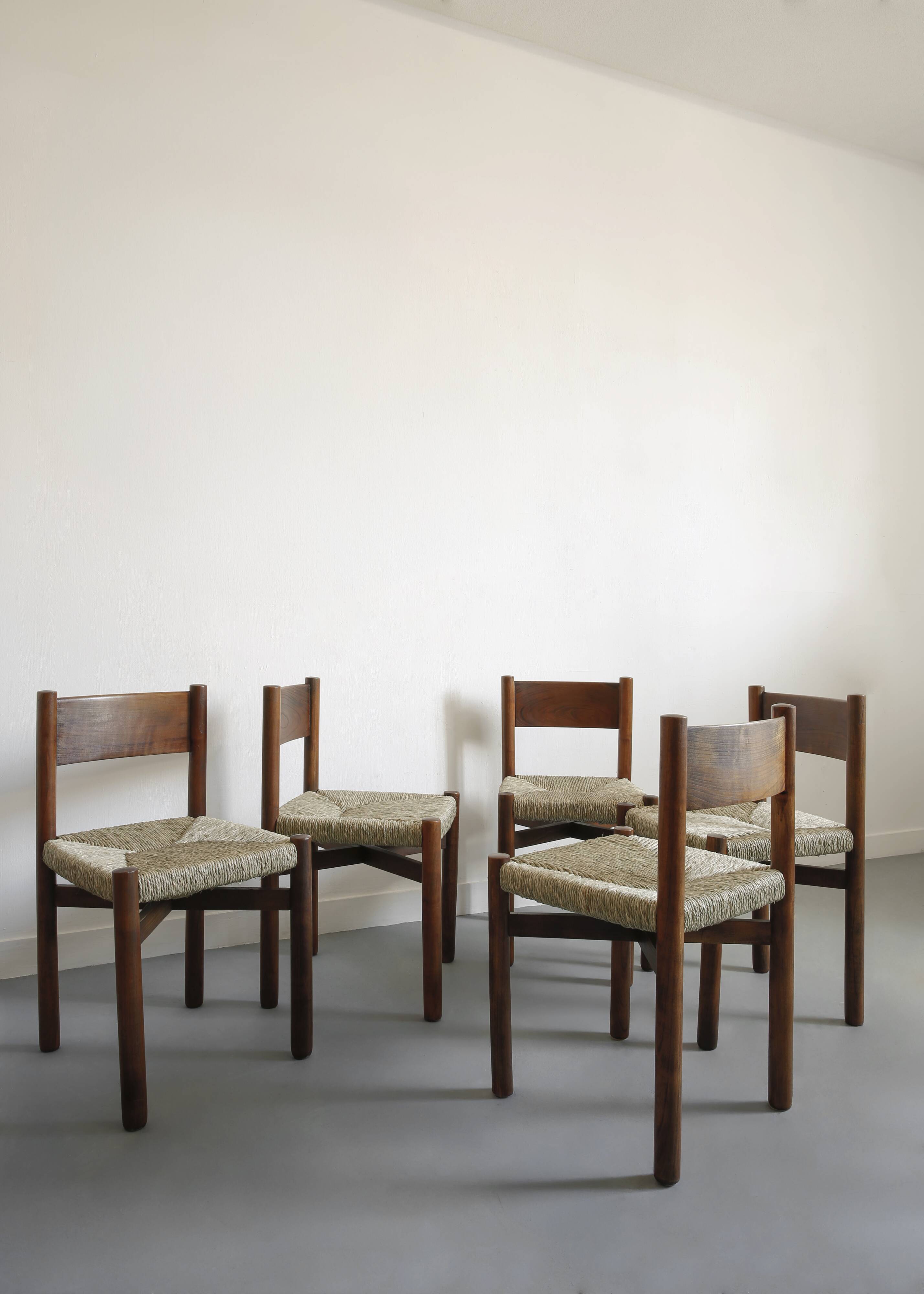 CHARLOTTE PERRIAND CHAIRS MERIBEL