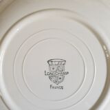 Suite of 9 plates Longchamp 60's