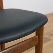 Mid-Century Teak Dining Table & Chairs by Hans Olsen for Frem Røjle, 1960s, Set of 5