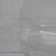 Two tone glass pendant light
