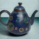 Chine petite verseuse bronze cloisonné début XXème