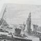 Printed in 1879, Amsterdam, the Kalkmarkt