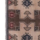 Vintage Turkish rug from Oushak, handwoven 138x244 cm