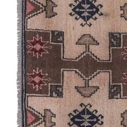 Vintage Turkish rug from Oushak, handwoven 138x244 cm
