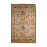 Old Spanish handmade soap carpet 97cm x 161cm 1920s, 1b811