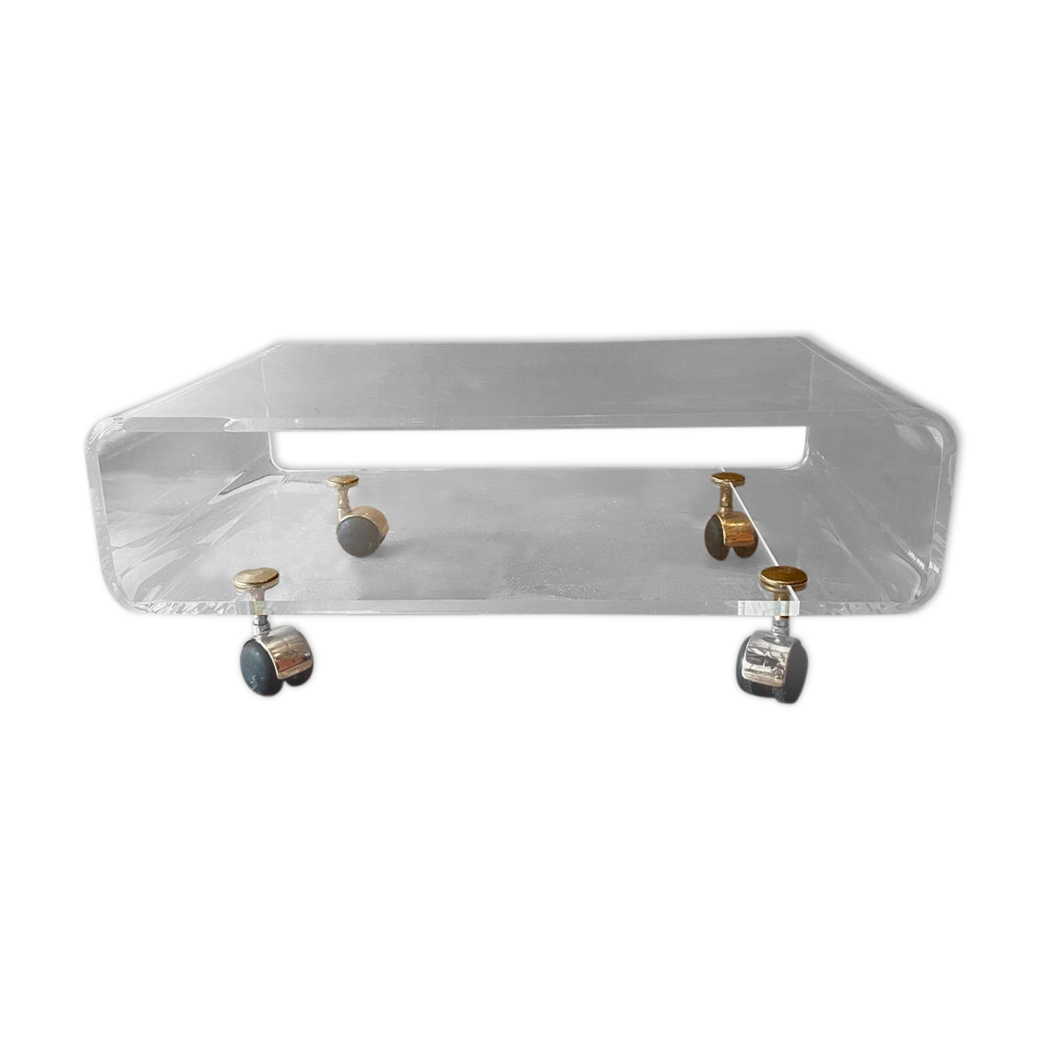 Table basse en plexiglass