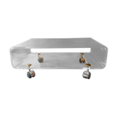 Plexiglass coffee table