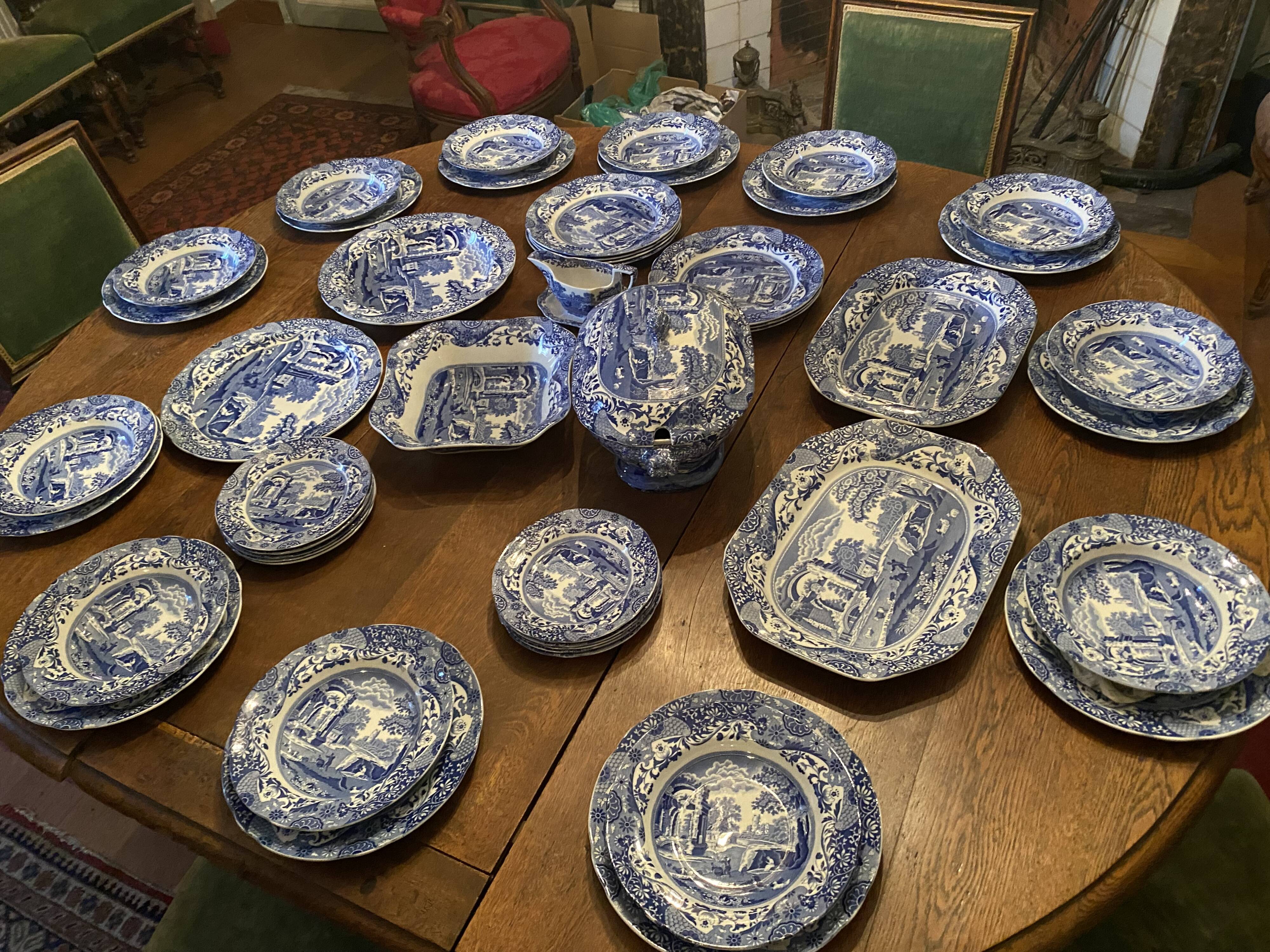 English porcelain service