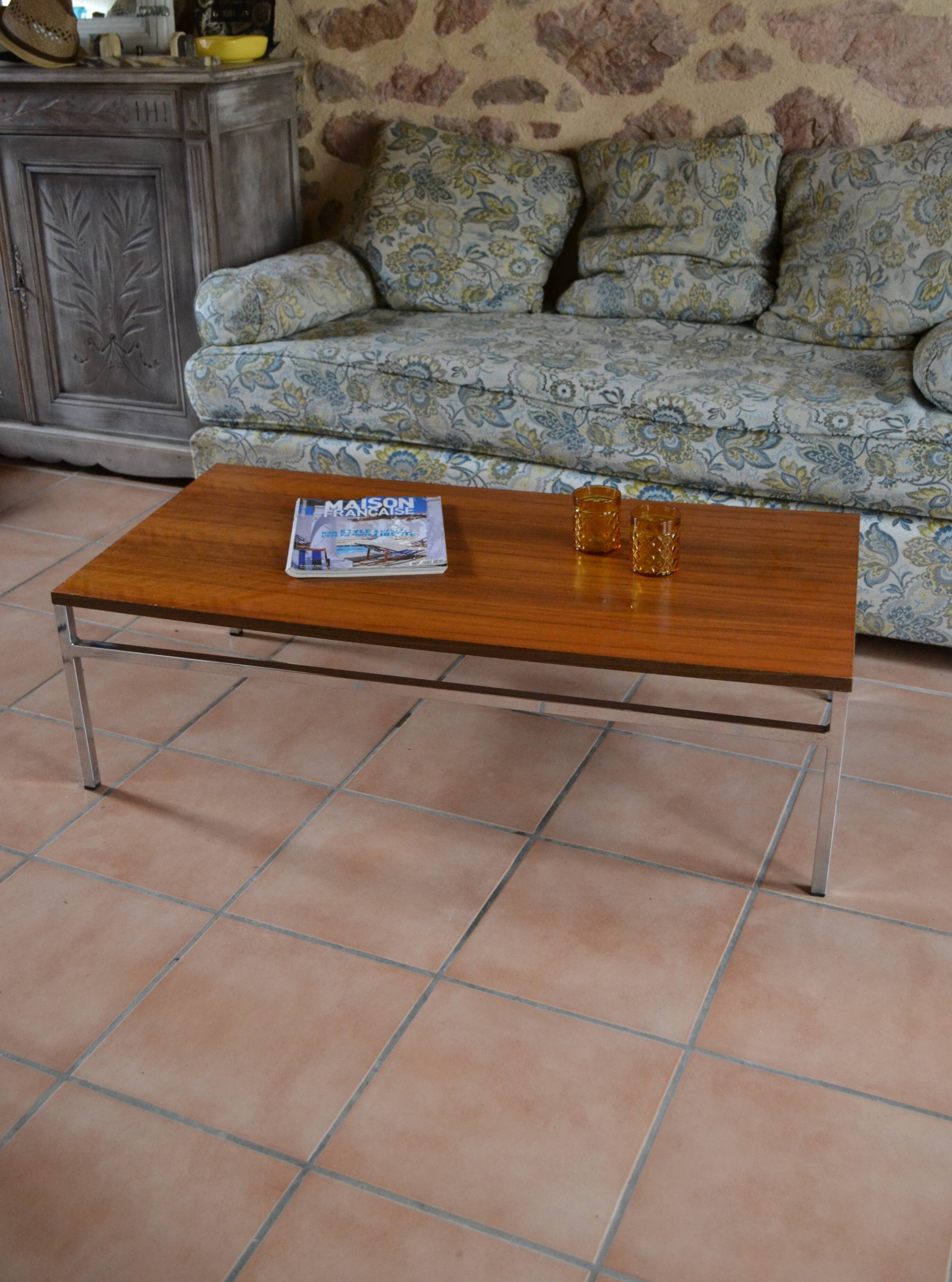 70s living room coffee table