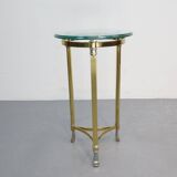 Vintage bijzettafel in de stijl van La Barge