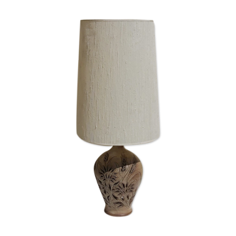 Lampe Fonck et Matéo Vallauris céramique ajourée
