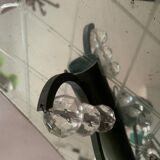 Antique Venetian mirror candle holder