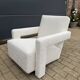 Cassina Utrecht chair in Beige Bouclé, Gerrit Rietveld, in NEW CONDITION!!
