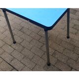 60's blue formica table