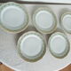 5 flat porcelain plates