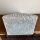 Console murale brutaliste en bois peint 1970