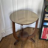 Vintage Art Deco Pedestal Table