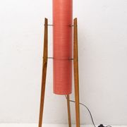 Mid century Rocket floor lamp, Brussels period, 1950´s, Czechoslovakia