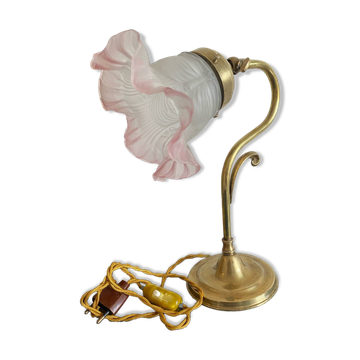Swan neck table lamp