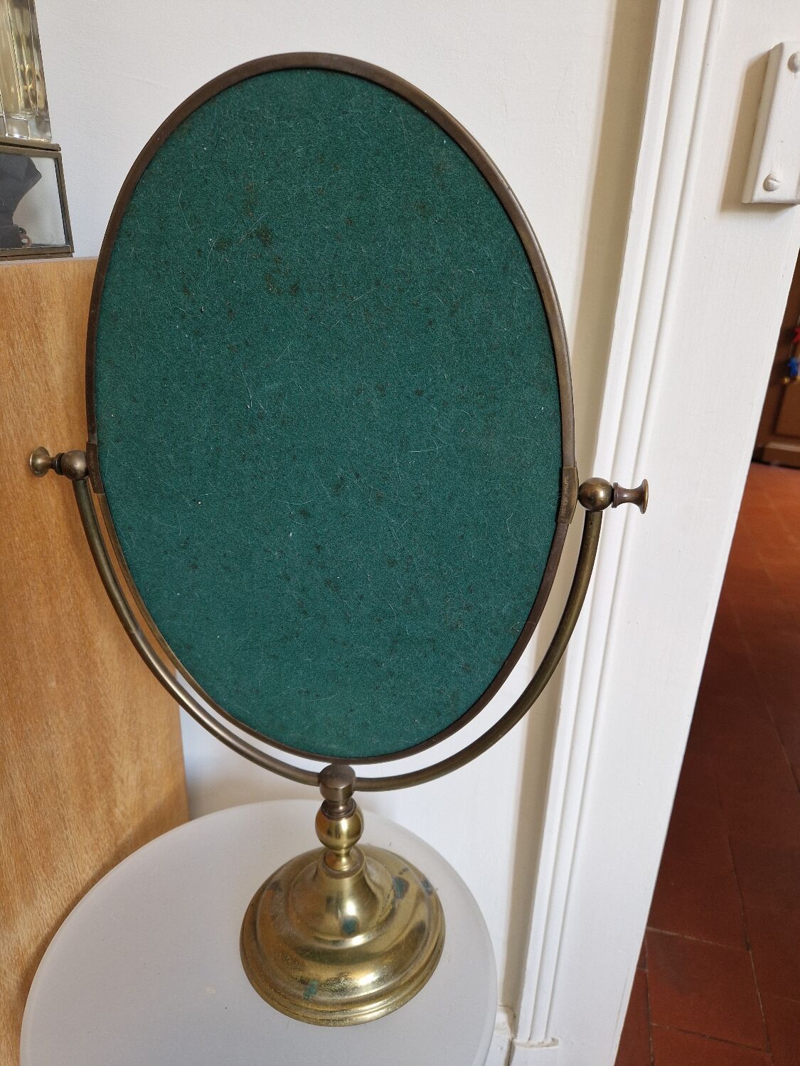 Mirroir ovale
