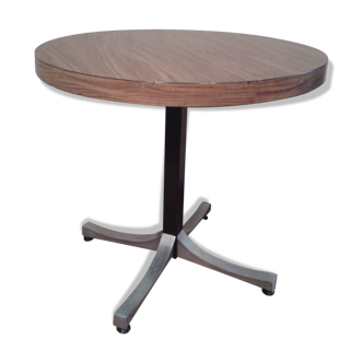 Table basse ronde années 70