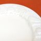 4 flat plates Fruit decoration (apples, pears, grapes...)