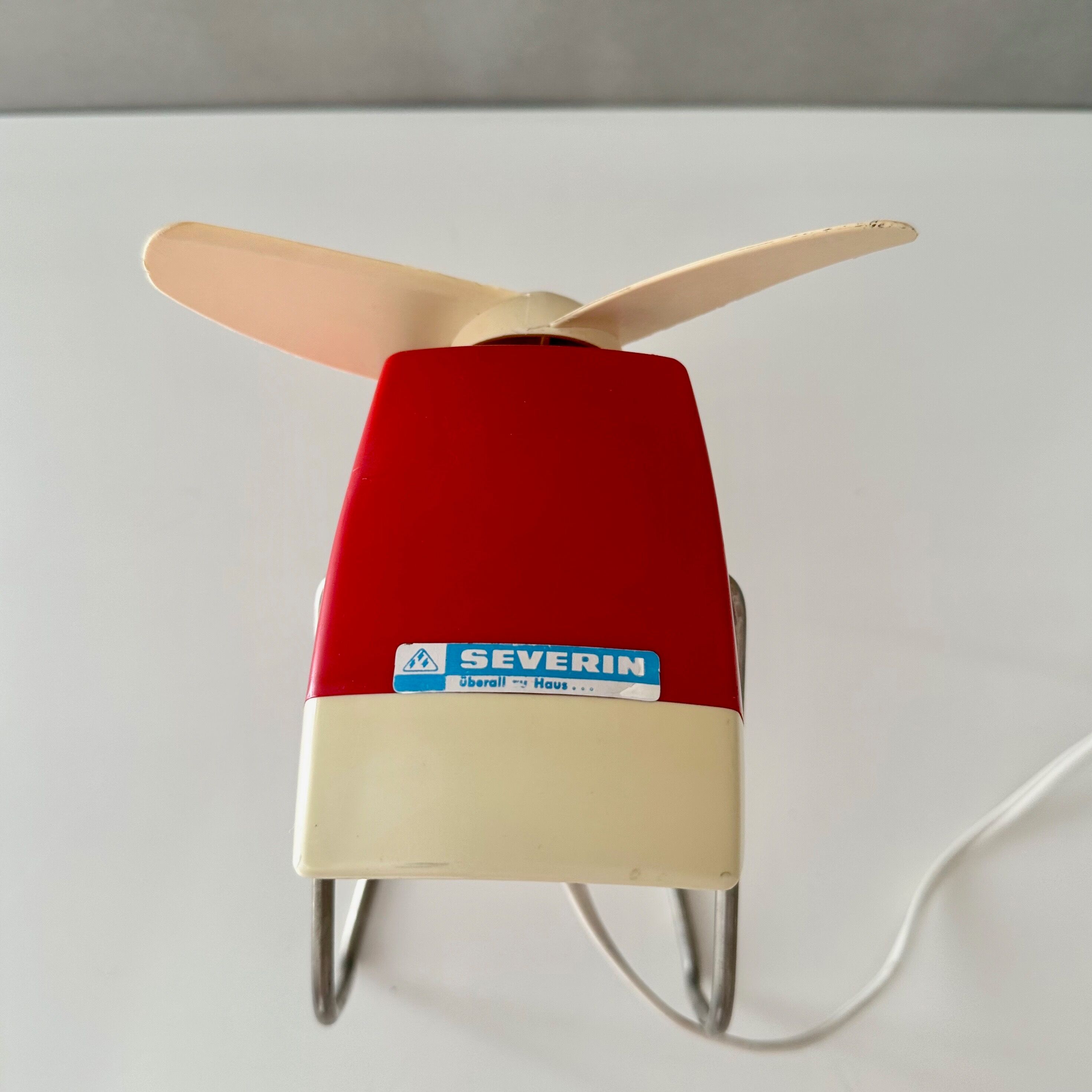 Vintage fan Severin,, vintage table fan, electric fan, Mid Century office