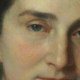 Portrait Adolphe Demange élègante aux gants 1899