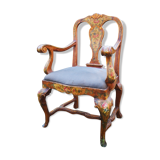19th painted Italian armchair