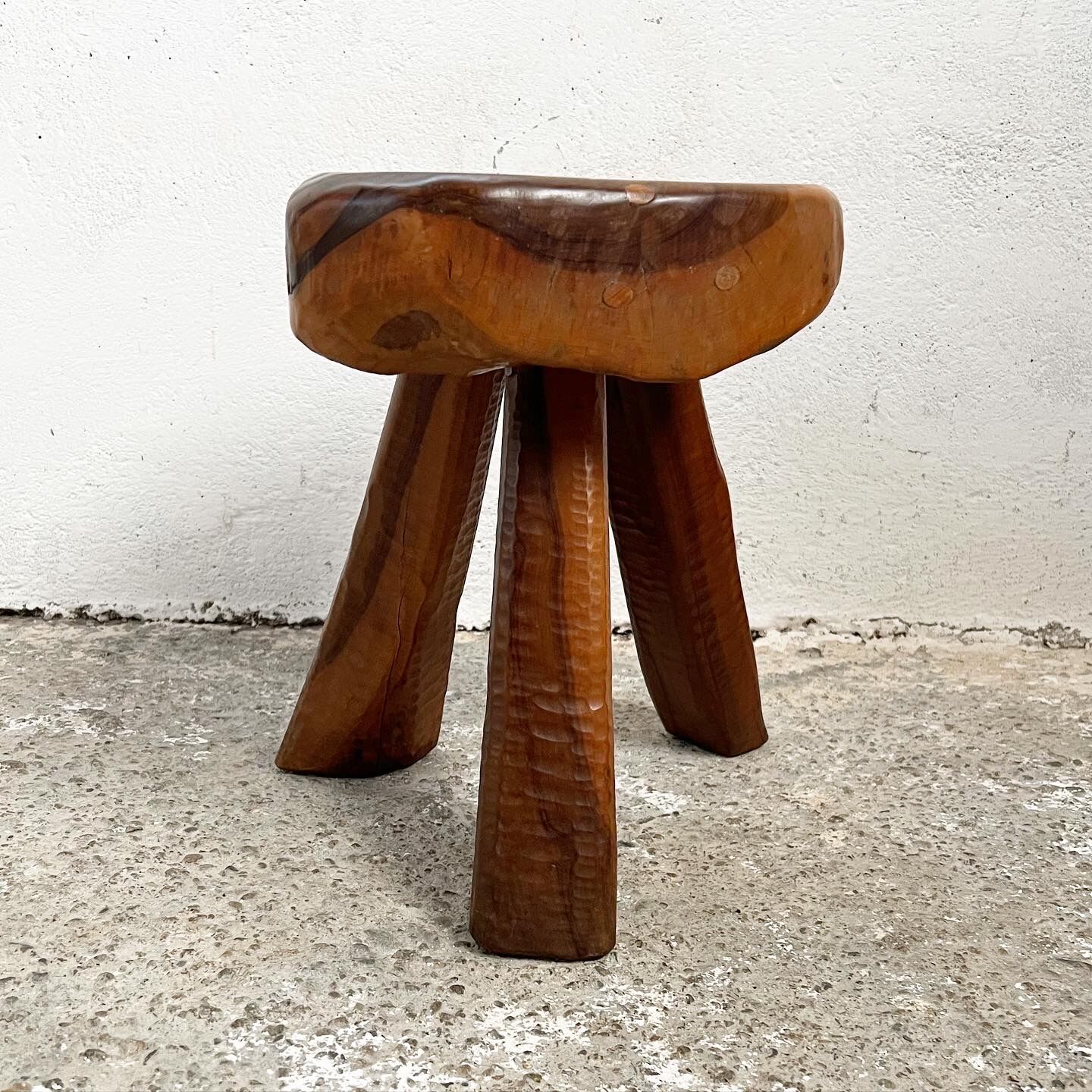 Vintage tripod stool