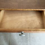 Double bureau vintage en chêne des années 50