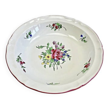 OLD ROUND HOLLOW DISH 26.5 CM SALAD BOWL LUNEVILLE REVERBERE